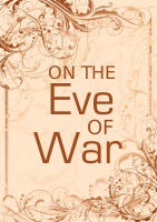 cover for ON THE EVE OF WAR